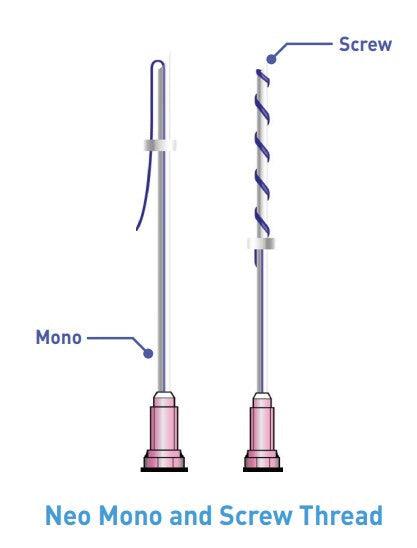 PCL Neo Mono Thread Lifting - Mono PCL 26G~29G - SL Medical